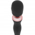 Akasha - Massaggiatore Magic Wand con Testa in Silicone Nero - 1