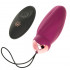 Sita - Ovetto Wireless con Perle Rotanti in Silicone 6 x 3,5 Fucsia Ricaricabile con USB - 1