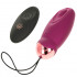 Priya - Ovetto Wireless con Effetto Thumping in Silicone 6 x 3,5 cm. Fucsia Ricaricabile con USB - 1