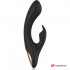 Vibratore Rabbit in Silicone con Comando Wireless 20 x 3 cm. Nero Ricaricabile - 6