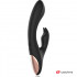 Vibratore Rabbit in Silicone con Comando Wireless 20 x 3 cm. Nero Ricaricabile - 5