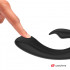 Vibratore Rabbit in Silicone con Comando Wireless 20 x 3 cm. Nero Ricaricabile - 2