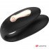Dual Pleasure - Vibratore per Coppia in Silicone con Telecomando da Polso Wireless Ricaricabile Nero - 5