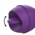Lingua Lecca Vagina in Silicone Ricaricabile USB Viola - 1