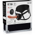 Cyber Strap S - StrapOn Vibrante con Comando Wireless 17,5 x 4 cm. Ricaricabile Color Carne - 10