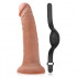 Cyber Strap S - StrapOn Vibrante con Comando Wireless 17,5 x 4 cm. Ricaricabile Color Carne - 3