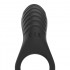 Alan - Anello Fallico Vibrante in Silicone Ricaricabile USB Nero - 6
