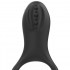Alan - Anello Fallico Vibrante in Silicone Ricaricabile USB Nero - 5