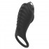 Alan - Anello Fallico Vibrante in Silicone Ricaricabile USB Nero - 1