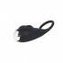 Alan - Anello Fallico Vibrante in Silicone Ricaricabile USB Nero - 7