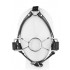 Spider O-Ring in Acciaio per BDSM Fetish con Imbracatura Testa  - 0