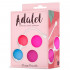 Kit di 4 Kegel Balls - Sfere Vaginali in Puro Silicone con Peso Variabile 3 cm. Vari Colori - 6