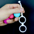 Kit di 4 Kegel Balls - Sfere Vaginali in Puro Silicone con Peso Variabile 3 cm. Vari Colori - 1
