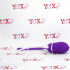 Ovetto vibrante in silicone lilla telecomandato ricaricabile con USB 5,6 x 2,8 cm. - 5