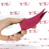 Bennu - Vibratore in silicone magenta per stimolazione interna ed esterna - 1
