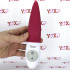 Bennu - Vibratore in silicone magenta per stimolazione interna ed esterna - 4
