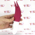 Bennu - Vibratore in silicone magenta per stimolazione interna ed esterna - 3