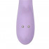 BrightPurple - Vibratore Rotante in Silicone 20 x 3,5 cm. Ricaricabile USB Lilla - 1