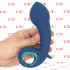 Vibratore Anale Gonfiabile in Silicone 16 x 3,5 cm. Blu - 3
