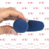 Vibratore Anale Gonfiabile in Silicone 16 x 3,5 cm. Blu - 10