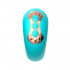 Hydra - Vibratore Punto G, Pulsazioni e Lecca Clitoride in Silicone 16,8 x 4 cm. Azzurro Ricaricabile USB - 3