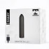 Mini Vibratore Bullet Impermeabile 9 x 1,8 cm. Nero Ricaricabile USB - 4