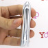 Mini Vibratore Bullet Impermeabile 10 velocità Ricaricabile USB 9 x 2 cm. - 2