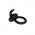 Neptune - Anello Fallico Vibrante in Silicone 5,6 cm. Nero Ricaricabile USB - 1