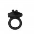 Neptune - Anello Fallico Vibrante in Silicone 5,6 cm. Nero Ricaricabile USB - 2
