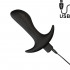 Lever - Cuneo Anale da Passeggio in Silicone 12 x 3 cm. Ricaricabile USB - 1