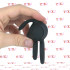 Anello Fallico Vibrante in Silicone 5 cm. con Telecomando Wireless Nero Ricaricabile USB - 4