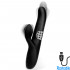 Squidy - Vibratore Rabbit in Silicone con Spinta e Perle Rotanti 24 x 3,5 cm. Ricaricabile con USB - 0