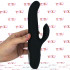 Squidy - Vibratore Rabbit in Silicone con Spinta e Perle Rotanti 24 x 3,5 cm. Ricaricabile con USB - 3