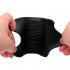 Masturbatore Vibrante in Silicone con Effetto Riscaldante Ricaricabile USB Nero - 2