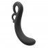 Banee Stimolatore Prostata Manuale 15 x 2,5 cm. in Silicone Nero - 0