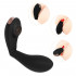 Pulsar - Vibratore e Pulsatore 2 in 1 in Silicone Posizionabile 20,5 x 4 cm. Ricaricabile USB Nero - 4