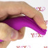 Vibratore lingua in silicone lilla con setole stimolanti ricaricabile USB 19,3 x 4,8 cm. - 4
