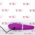 Vibratore lingua in silicone lilla con setole stimolanti ricaricabile USB 19,3 x 4,8 cm. - 5