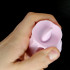 Stimola Vagina e Clitoride con Lingua in Silicone Ricaricabile con USB Rosa - 5