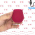 Redrose - Succhia Clitoride in Silicone a Forma di Rosa 5,8 x 6,2 cm. Rosso - 0