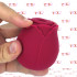 Redrose - Succhia Clitoride in Silicone a Forma di Rosa 5,8 x 6,2 cm. Rosso - 2