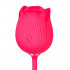 Succhia Clitoride e Vibratore con Spinta 2 in 1 in Silicone Fucsia Ricaricabile con USB - 2