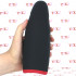 Masturbatore Maschile Vibrante e Riscaldante in Silicone Ricaricabile USB Nero e Rosso - 2
