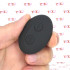 No. Sixteen - Vibratore Doppio Pulsante in Silicone 12,4 x 3,3 e 8,7 x 3,7 cm. Ricaricabile USB Lilla - 8