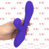 Vibratore Rabbit in Silicone con Risucchio ed Effetto Oscillante 20,5 x 4 cm. Ricaricabile USB Viola - 2