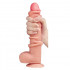Fallo realistico color carne in Dual Density con pelle scorrevole 22,8 x 4 cm. - 0