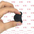 Dolmen S - Cuneo Anale Liscio 8,6 x 2,5 cm. in Silicone Nero - 3