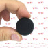 Steps S - Cuneo Anale con Punta Progressiva 6 x 3 cm. in Silicone Nero - 2