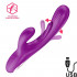 Vibratore Rabbit con Lingua Oscillante Interna Viola Ricaricabile USB - 0