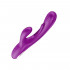 Vibratore Rabbit con Lingua Oscillante Interna Viola Ricaricabile USB - 2